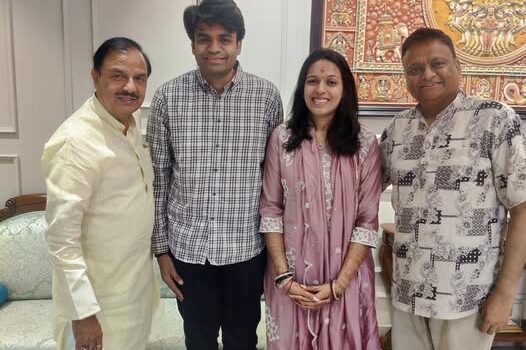 श्री अनिरुद्ध जी के परिणयोत्सव पर हार्दिक शुभकामनाएं