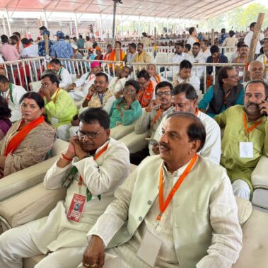 औरंगाबाद में प्रधानमंत्री श्री नरेंद्र मोदी जी की ऐतिहासिक जनसभा में सहभागिता