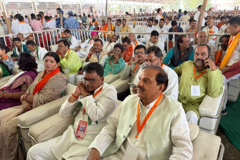 औरंगाबाद में प्रधानमंत्री श्री नरेंद्र मोदी जी की ऐतिहासिक जनसभा में सहभागिता