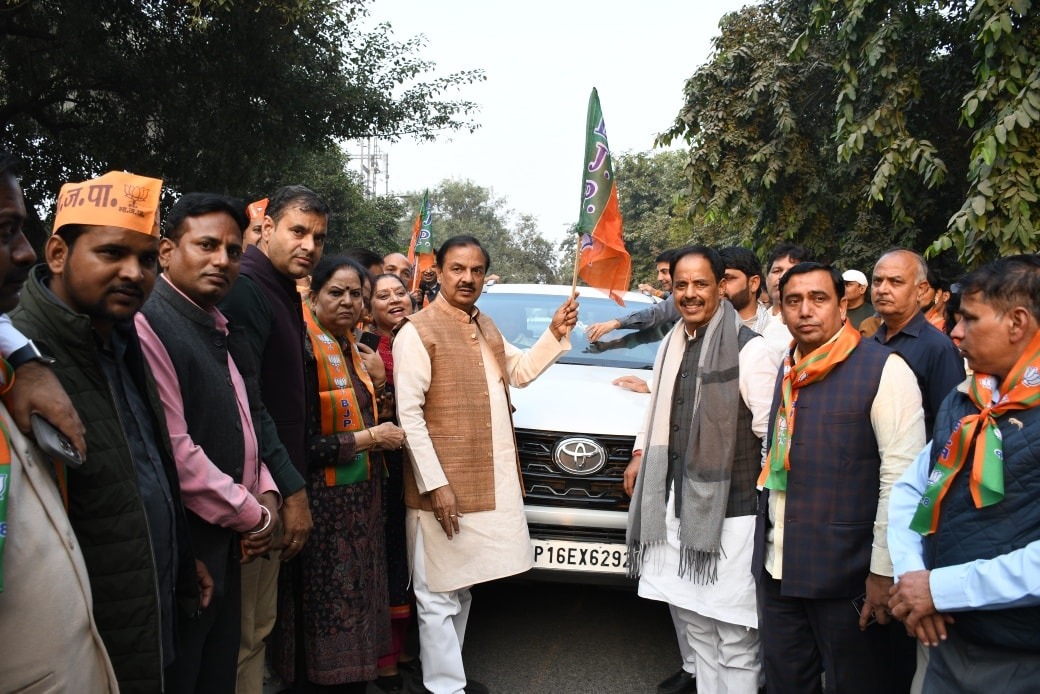 एनडीए की ऐतिहासिक विजय पर विजय रैली