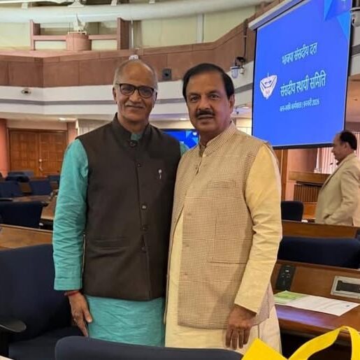 राज्यसभा सांसद सी. सदानंदन मास्टर जी से नई दिल्ली में भेंट