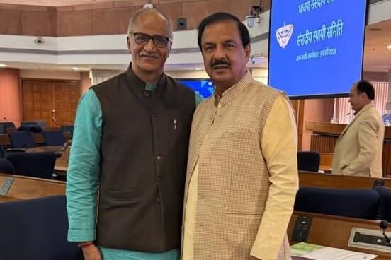 राज्यसभा सांसद सी. सदानंदन मास्टर जी से नई दिल्ली में भेंट