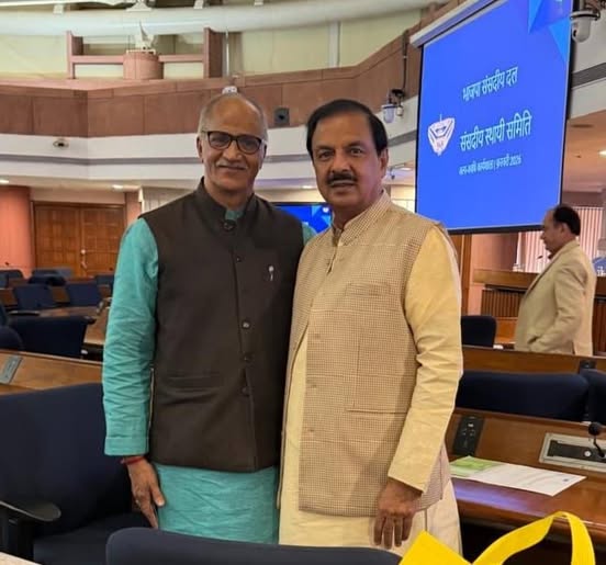 राज्यसभा सांसद सी. सदानंदन मास्टर जी से नई दिल्ली में भेंट