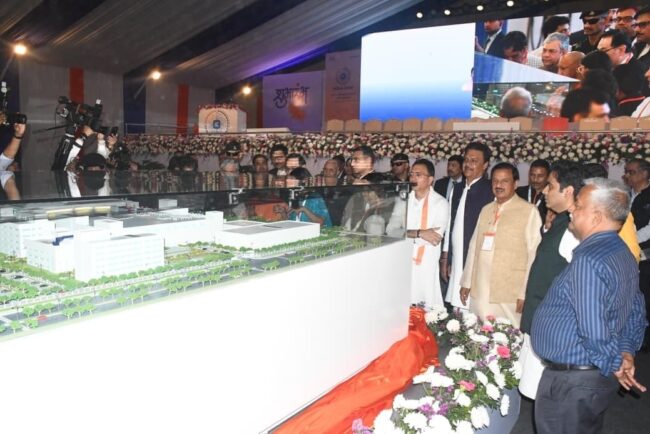 गौतमबुद्ध नगर में सेमीकंडक्टर यूनिट शिलान्यास कार्यक्रम गौतमबुद्ध नगर में सेमीकंडक्टर यूनिट शिलान्यास कार्यक्रम