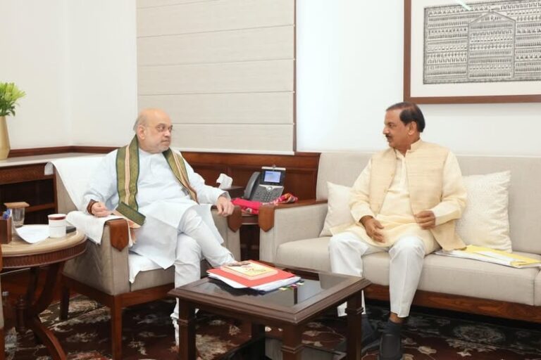 गृहमंत्री अमित शाह जी से शिष्टाचार भेंट