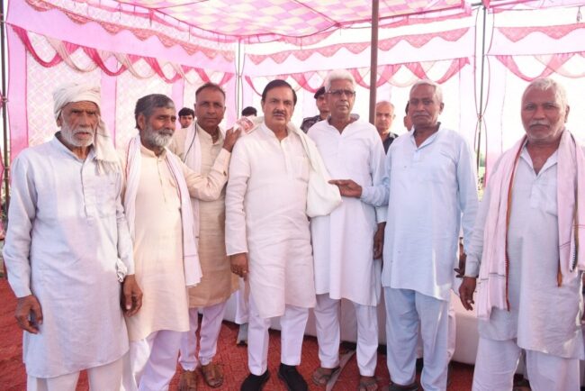 इब्राहिमपुर डासोली, माँचड़, कलाखुरी और जवाँ में जनसंपर्क