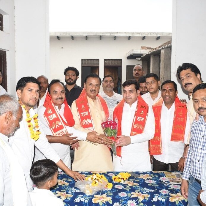 साहबनगर, शमशमनगर और पूरन नगर में जनसंपर्क कार्यक्रम