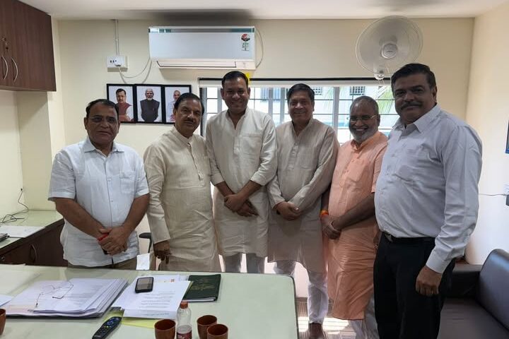 मारवाड़ी समाज के गणमान्यजनों से भेंट