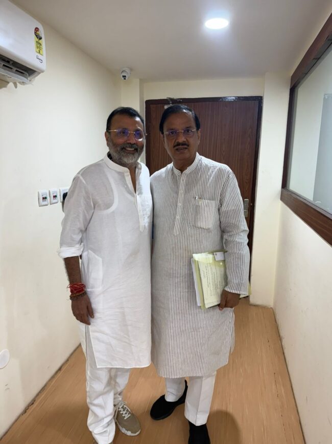 डॉ. निशिकांत दुबे जी के साथ