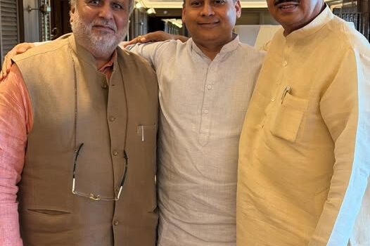 Discussion with senior BJP leaders on West Bengal development vision