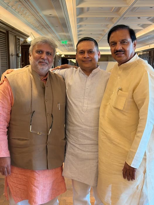 Discussion with senior BJP leaders on West Bengal development vision Discussion with senior BJP leaders on West Bengal development vision