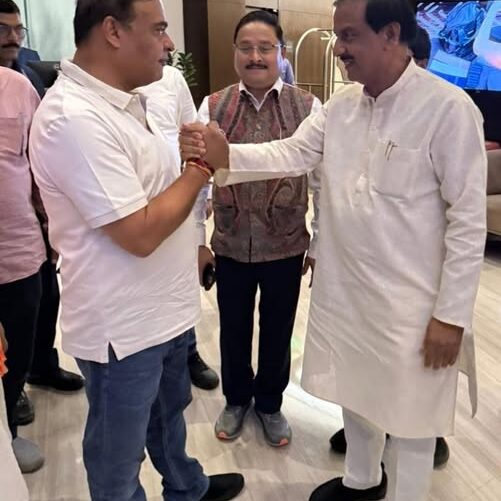 हिमंत बिस्वा सरमा से भेंट