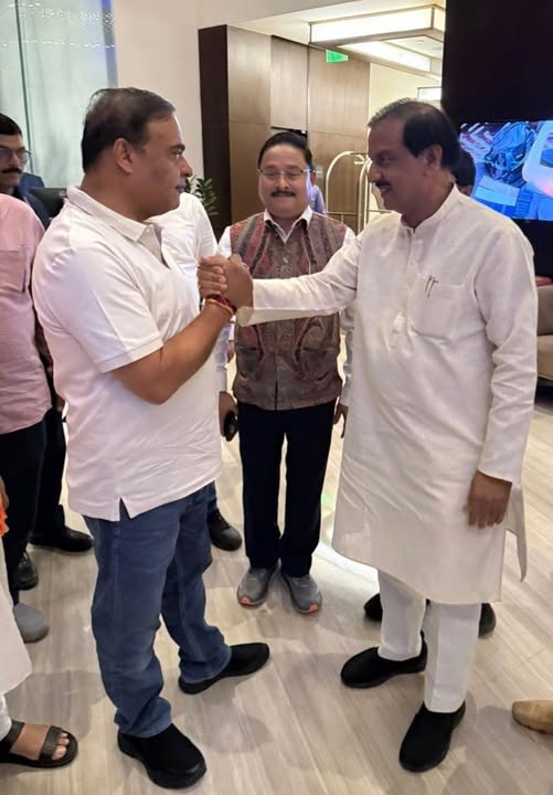 हिमंत बिस्वा सरमा से भेंट