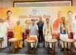 लखनऊ में आयोजित भाजपा सांसद-विधायक बैठक में शीर्ष नेताओं की उपस्थिति और संगठनात्मक चर्चा का दृश्य