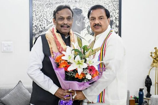 नई दिल्ली में भाजपा के राष्ट्रीय महासचिव एवं राज्यसभा सांसद विनोद तावड़े जी से शिष्टाचार भेंट का दृश्य