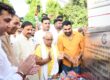 ग्रेटर नोएडा के चिपियाना बुजुर्ग गाँव में ₹11.85 करोड़ की लागत से सड़क एवं नाली निर्माण कार्य के शिलान्यास कार्यक्रम का दृश्य