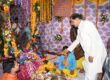 नोएडा के सेक्टर-56 लक्ष्मी नारायण मंदिर एवं सेक्टर-34 में श्रीकृष्ण जन्माष्टमी महोत्सव में सहभागिता का दृश्य