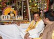 नोएडा के सेक्टर-19 स्थित सनातन धर्म मंदिर में आयोजित श्रीकृष्ण जन्माष्टमी महोत्सव में सहभागिता का दृश्य