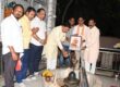 नोएडा ग्राम बरौला सेक्टर-43 शनि मंदिर में प्रधानमंत्री नरेंद्र मोदी जी के जन्मदिवस पर दीप प्रज्ज्वलित करते पदाधिकारीगण एवं कार्यकर्ता