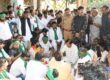 जेवर विधानसभा के दनकौर में भारतीय किसान यूनियन भानु के पदाधिकारियों एवं किसान भाइयों के साथ बैठक और संवाद का दृश्य