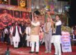 नोएडा स्टेडियम में श्री सनातन धर्म रामलीला समिति द्वारा आयोजित दशहरा महोत्सव में नोएडा विधायक श्री पंकज सिंह जी के साथ सहभागिता करते हुए